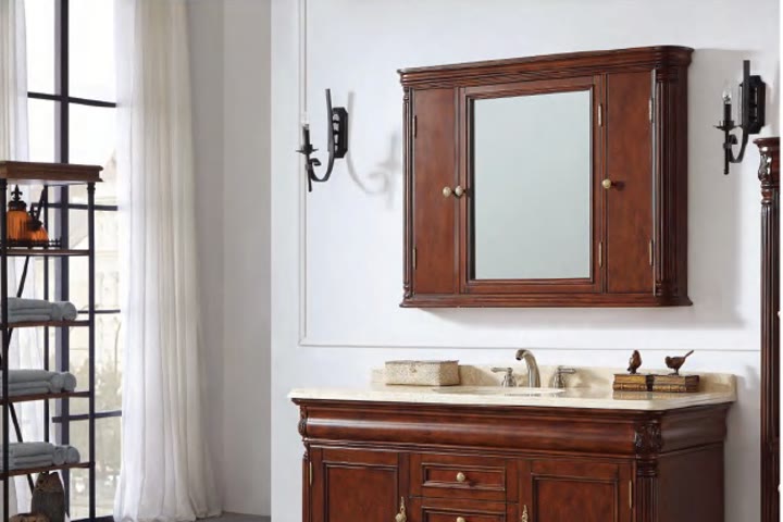 Bathroom vanity and sanitary ware
