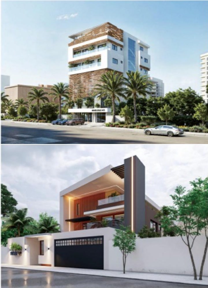 Completed office building and modern villa projects in Burkina Faso
